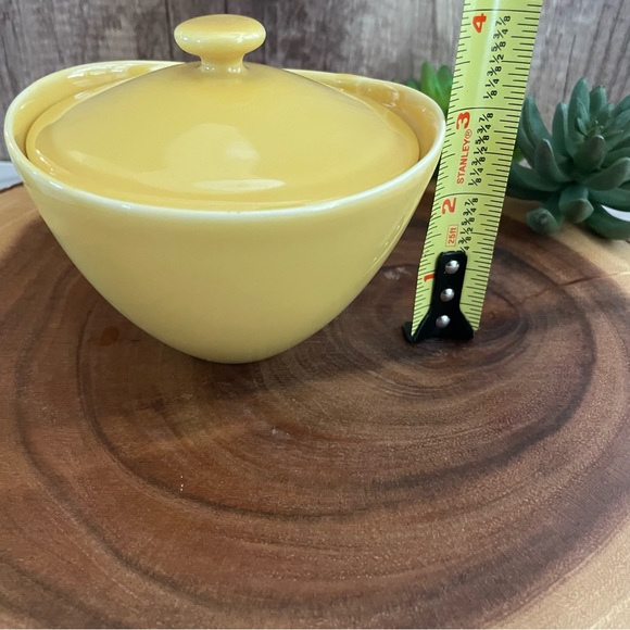 Diane Von Furstenberg Olive Oil Vinegar Cruet Set and Sugar Bowl Tamarind Yellow - Picture 11 of 13